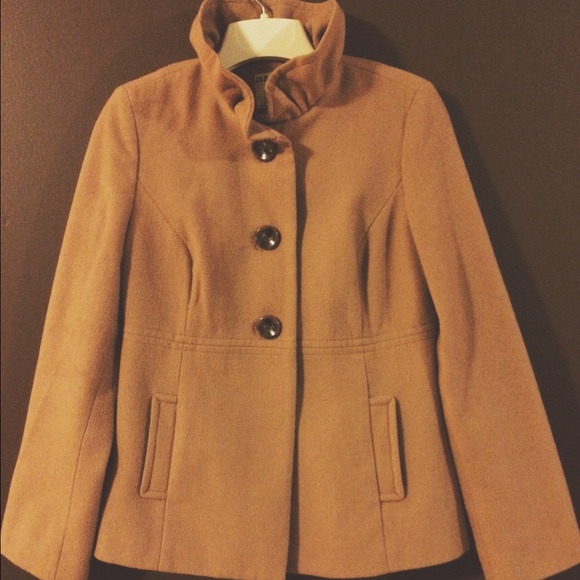 Camel Peacoat