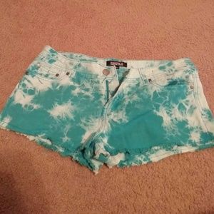Forever 21 tydye shorts