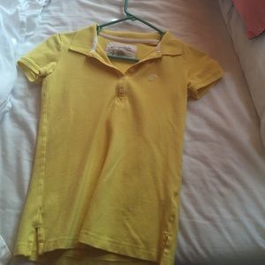 Yellow Aeropostale polo