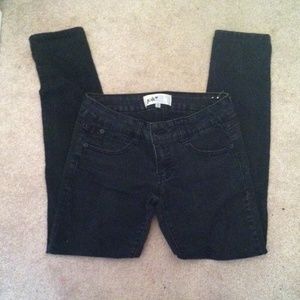 Black skinny jeans
