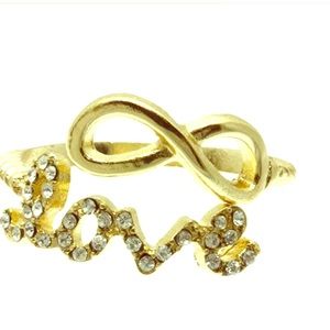 Love Infinity Ring