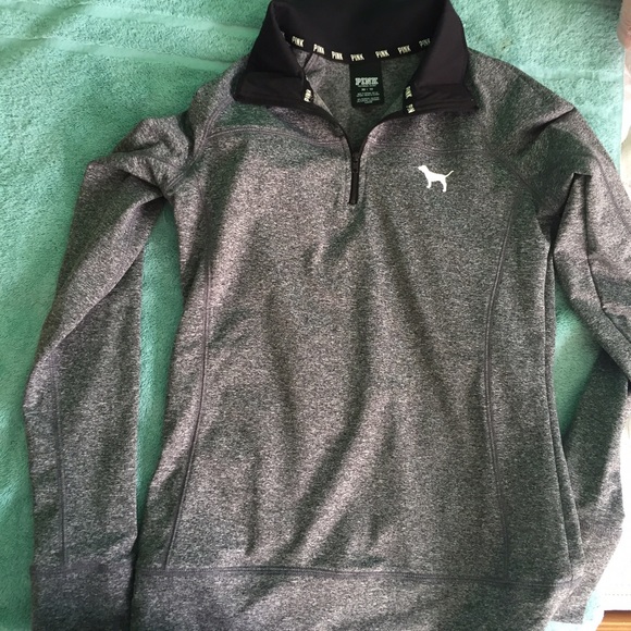 Victoria's Secret Pink half zip pullover