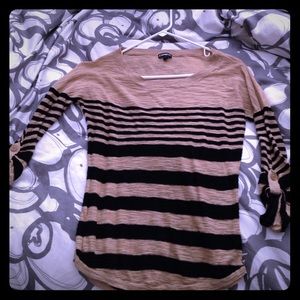 Express striped sweater