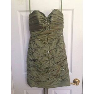 Olive green cocktail