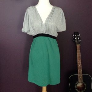 American Rag double V neck dress