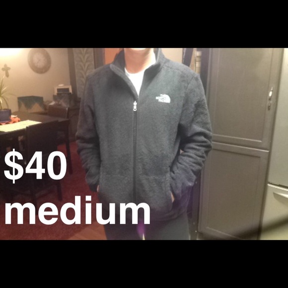North Face Fleece $40 black size medium