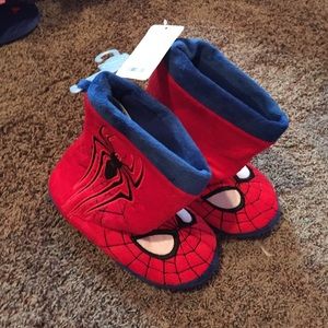 Spider-Man slippers!!
