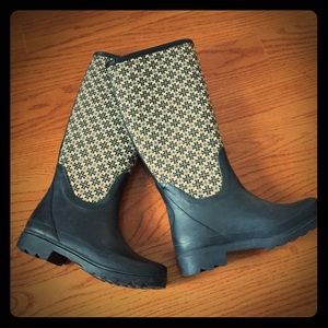 Tory burch rain boots