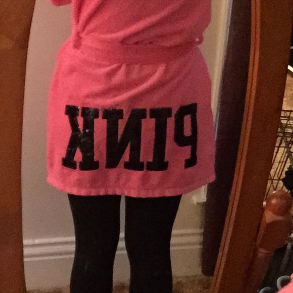 Vs pink robe
