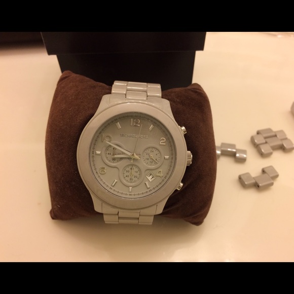 Michael Kors Grey Ceramic Watch