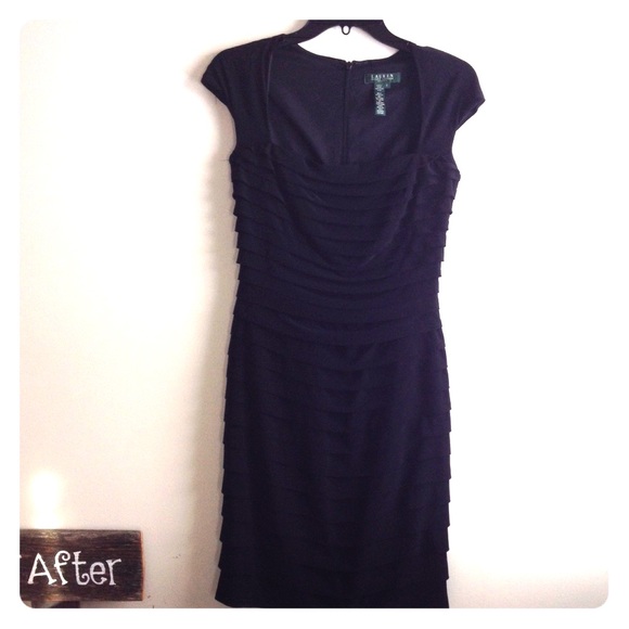 Lauren Ralph Lauren black cocktail dress
