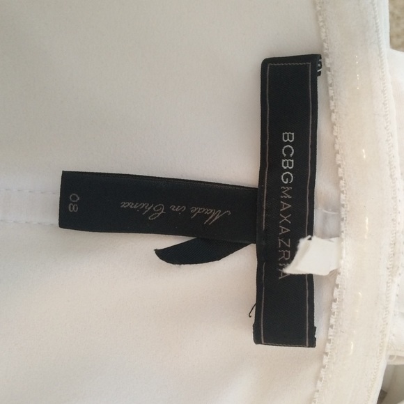 White BCBG long dress - Picture 3 of 4