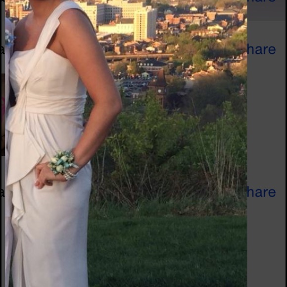 White BCBG long dress - Picture 4 of 4