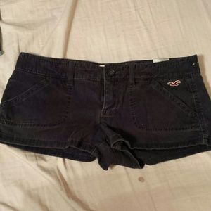 Navy blue Hollister shorts
