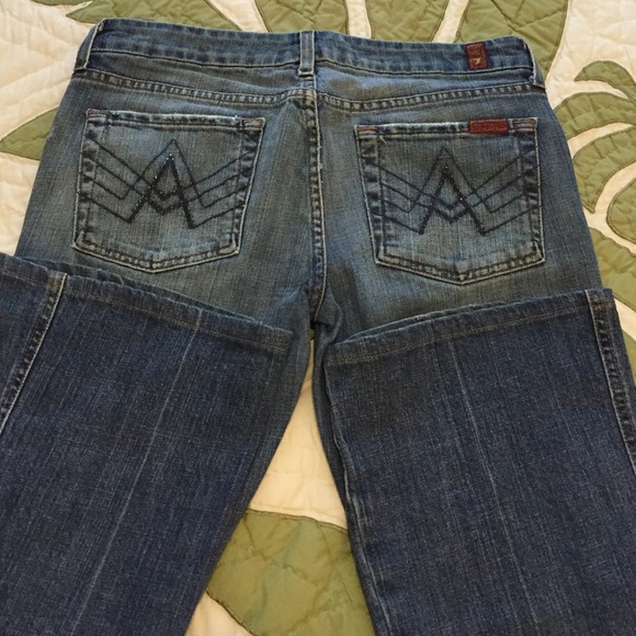 7 For All Mankind Studded A Pocket Jeans