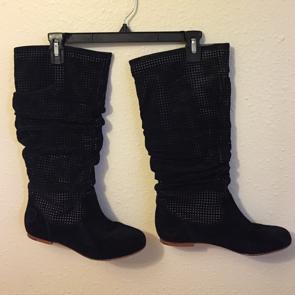 UGG Abilene Black tall slouch boots sz 8
