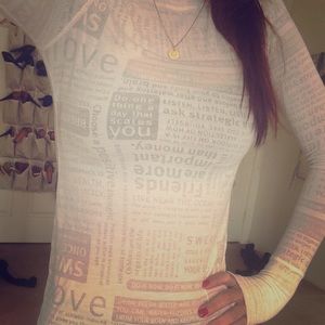 Lululemon manifesto long sleeve tee sz2