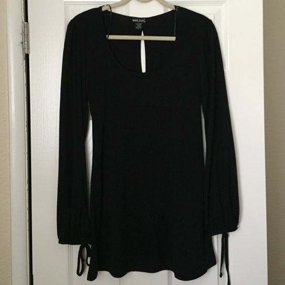 Black long shirt