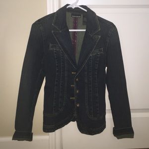 Dkny denim blazer