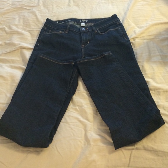 LOFT Modern Straight Jeans!  Size 4!