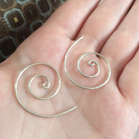 Spiral earrings