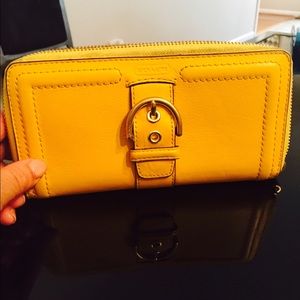 Authentic coach wallet