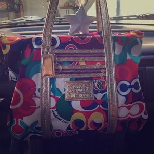 Coach large tote