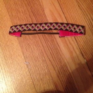 Printed head band. Never worn