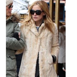 As seen on Kate Hudson Juicy Couture Fur Jacket