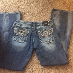 Gently used miss me jeans