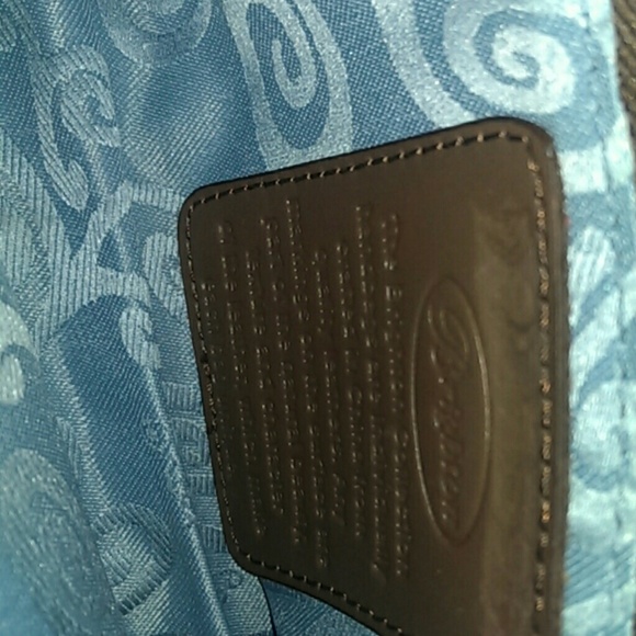 Brighton Delilah leather clutch with chain - Picture 3 of 9