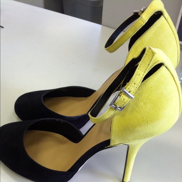 asos lime green shoes