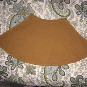 Corduroy Circle Skirt