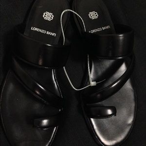 LORENZO BANFIwomen black sandals FREE if...
