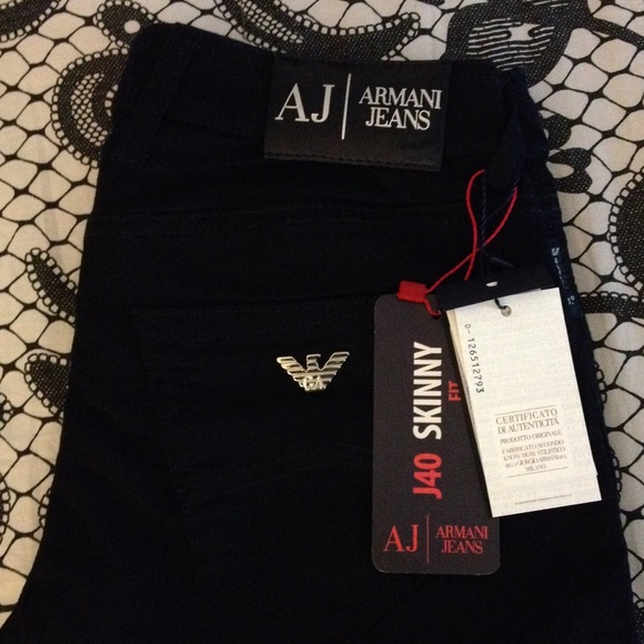 NEW! Genuine Armani Skinny Jeans