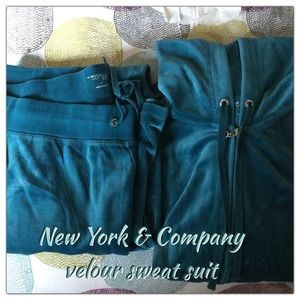 macys velour sweat suits