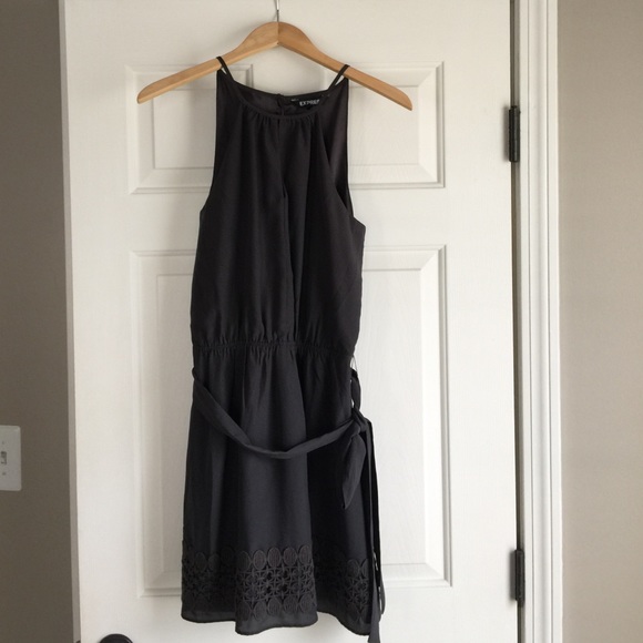 Gray dress from express - Picture 2 of 3
