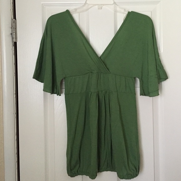 Green shirt