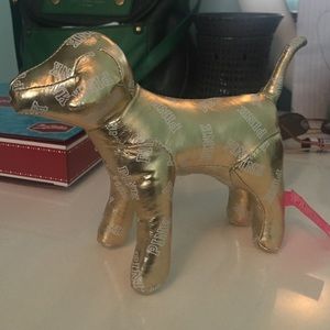 New Victoria Secret gold dog!