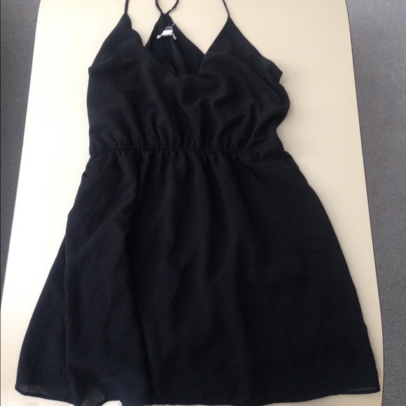 Black summer dress