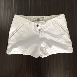 BKE white shorts