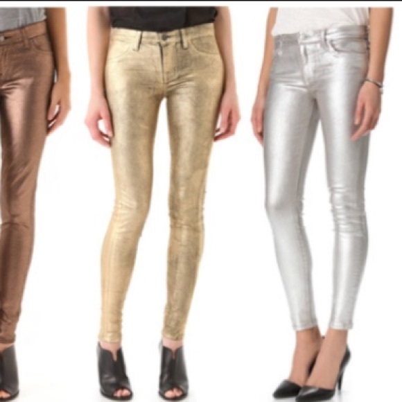 Metallic Jeans