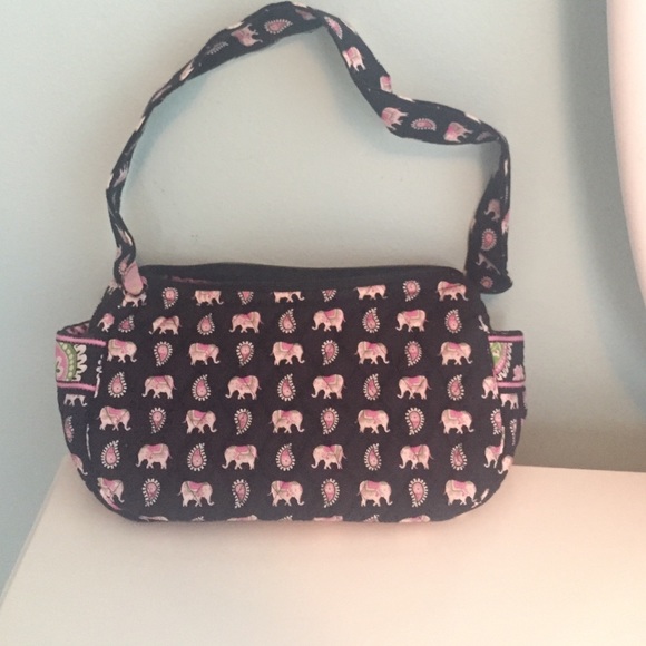 Vera Bradley Pink Elephant purse - Picture 1 of 2