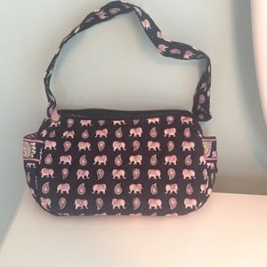 Vera Bradley Pink Elephant purse