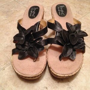 Black Heeled Sandal NWOT