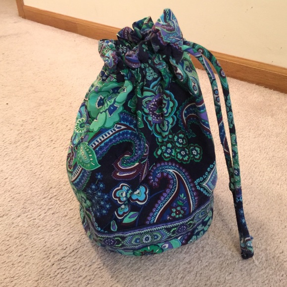 SOLD❗️Vera Bradley draw string bag