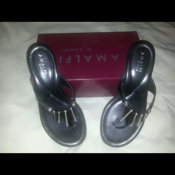 Black and silver slides