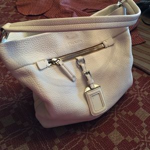 White prada bag
