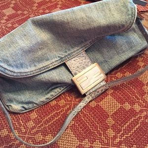 Fendi denim bag