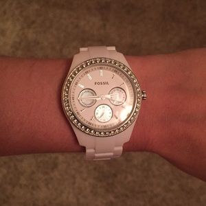 Fossil Women's Stella Watch White